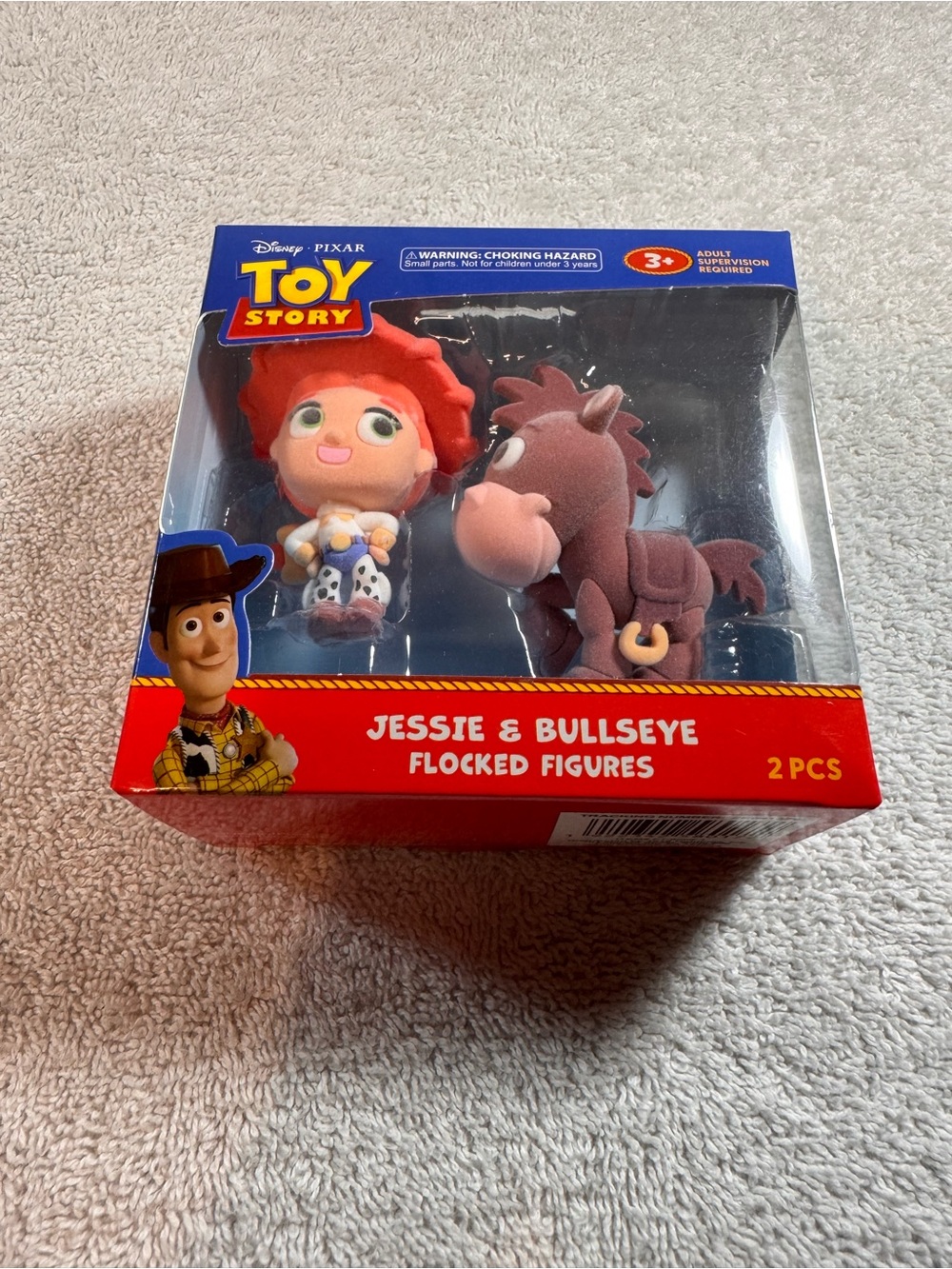 Disney’s Toy Story Jessie & Bullseye Flocked Figures - New